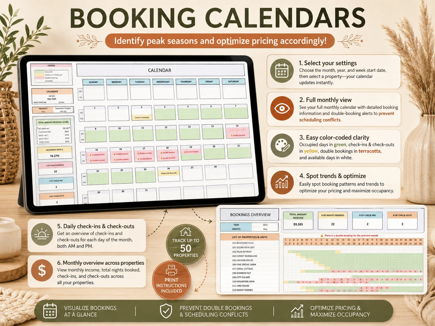 Ultimate Airbnb Tracker Bundle preview 4